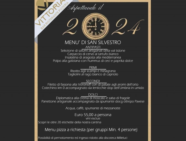 Capodanno Cenone Ristorante Tre Gemelle Zavattarello Foto