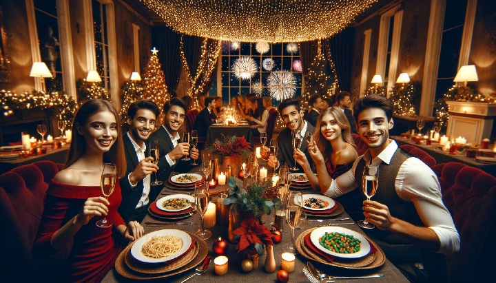 Foto Capodanno per coppie a Piacenza: meglio un tavolo per due o la socialità di un tavolo co